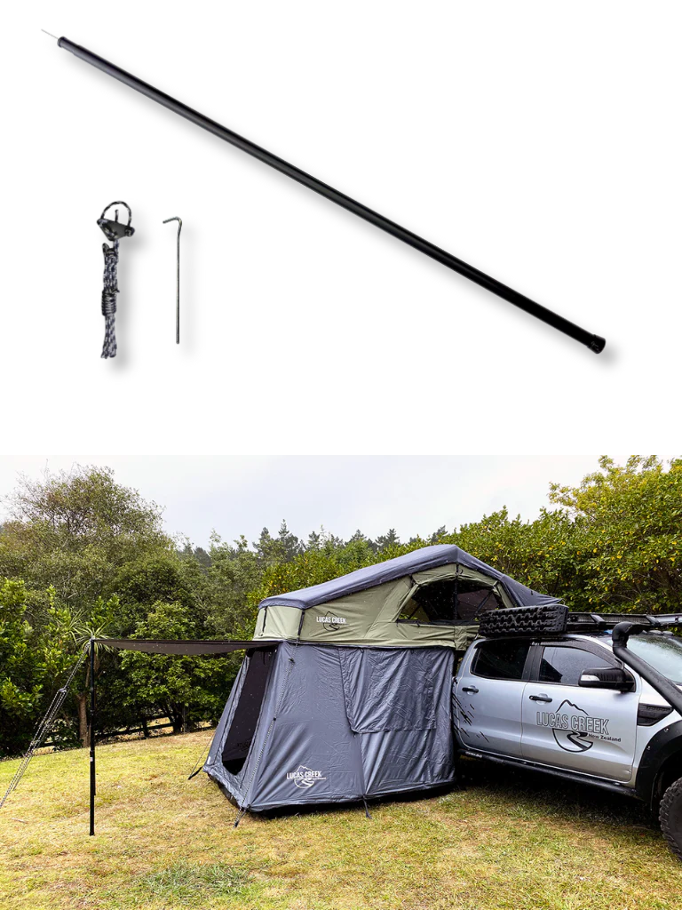 Lucas Creek Adjustable Tent Pole with Foot