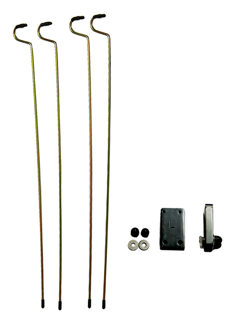 Lucas Creek Rooftop Tent Rainfly Pole Adapter Kit