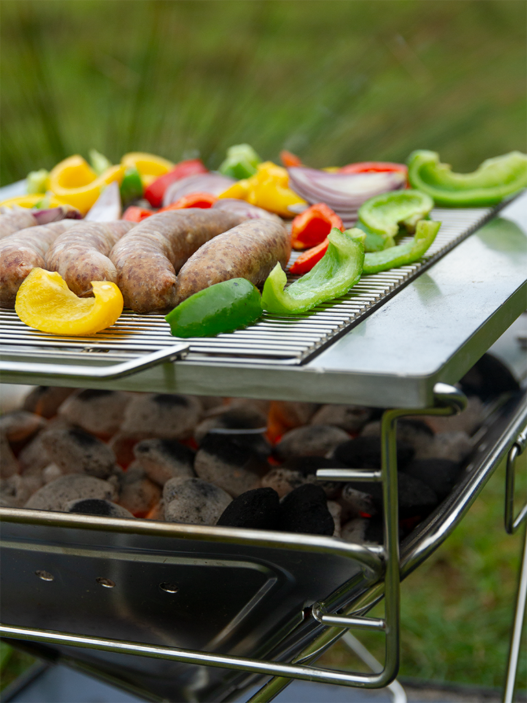 Lucas Creek Stainless Steel BBQ / Firepit