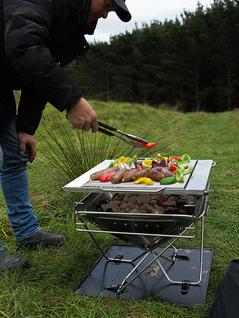 Lucas Creek Stainless Steel BBQ / Firepit