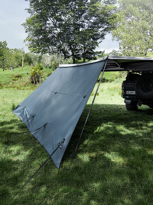 Lucas Creek Fantail Awning Waterproof Shade Wall (Gen 3 Awnings)