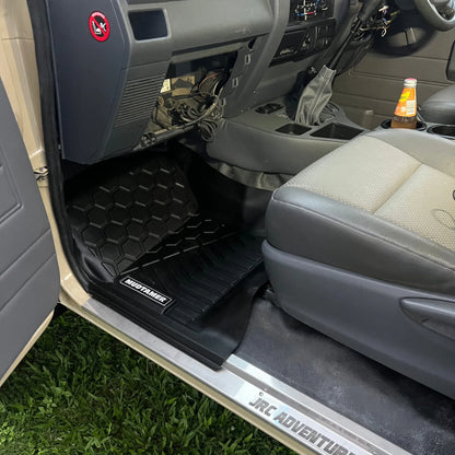 MUDTAMER Floor Mats | Toyota 79 Series Land Cruiser Single Cab 2017-2023