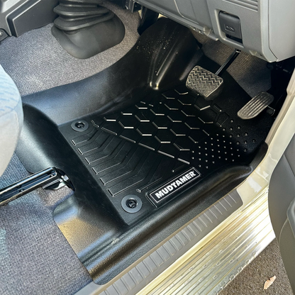 MUDTAMER Floor Mats | Toyota Land Cruiser 76 Series Wagon 2007-2023
