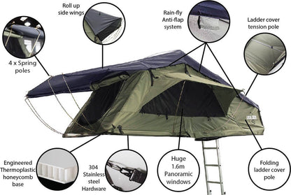 Lucas Creek Roof Tent Features