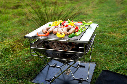 Stainless Steel BBQ/Firepit Large