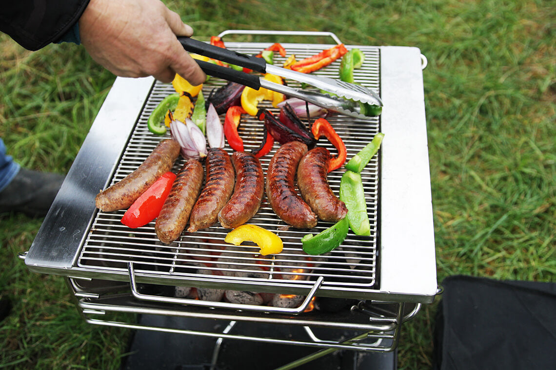 Stainless Steel BBQ/Firepit Large