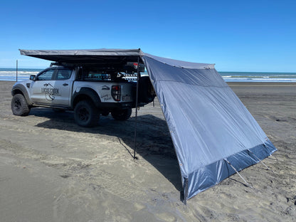 Fantail 270 awning waterproof shade wall